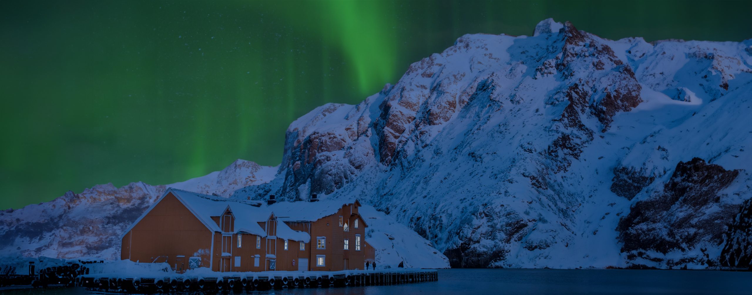 Nusfjord northern lights