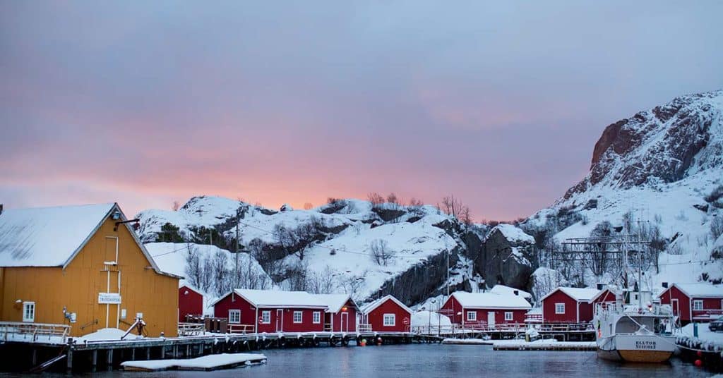 christmas spirit in Lofoten